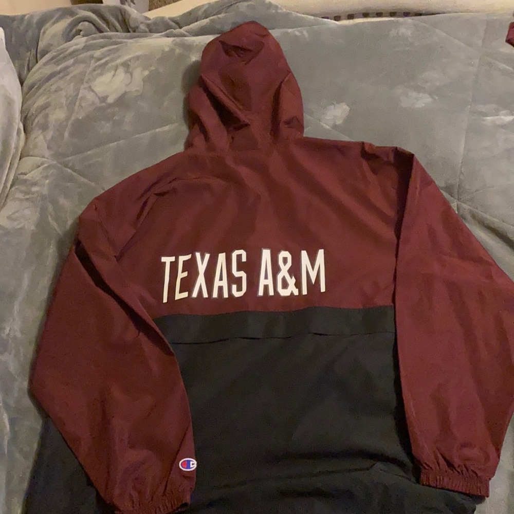 Champion TAMU windbreaker